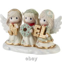 Precious Moments Christmas Angels Figurine Joyeux Noel Limited Edition 231035