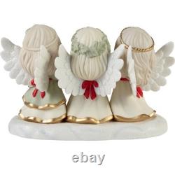 Precious Moments Christmas Angels Figurine Joyeux Noel Limited Edition 231035