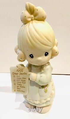 Precious Moments Christmas Figurines Lot Of 10 No Boxes