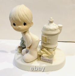 Precious Moments Christmas Figurines Lot Of 10 No Boxes