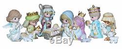 Precious Moments Christmas Gifts Come Let Us Adore Him 11 Piece Set Mini Bisq