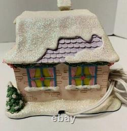 Precious Moments Christmas Hawthorne Village Cup Of Love Coffee Shop+ Light-Box