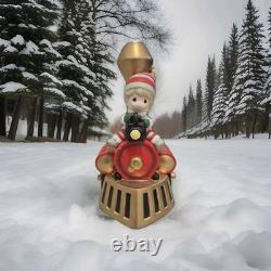 Precious Moments Christmas Train Figurine Santa Claus Back in Town#0002/3000