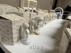 Precious Moments Collectible Porcelain Figurines Mixed Lot Boxed
