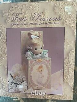 Precious Moments Collection Four Seasons Limited Edition Musical Jack In The Box