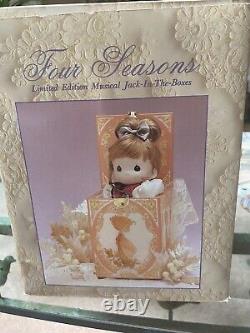 Precious Moments Collection Four Seasons Limited Edition Musical Jack In The Box