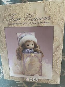 Precious Moments Collection Four Seasons Limited Edition Musical Jack In The Box