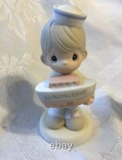 Precious Moments Collectors Club Exclusive Anniversary Figurines 4 Pcs New