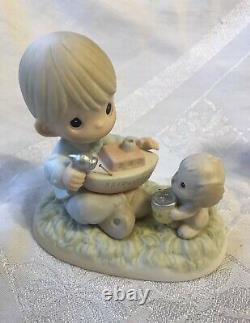 Precious Moments Collectors Club Exclusive Anniversary Figurines 4 Pcs New