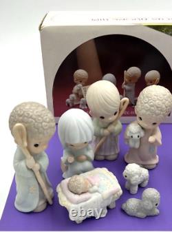 Precious Moments Come Let Us Adore Him 12 Piece 1986 & 1981