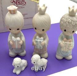 Precious Moments Come Let Us Adore Him 12 Piece 1986 & 1981