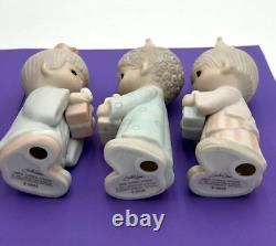 Precious Moments Come Let Us Adore Him 12 Piece 1986 & 1981