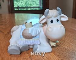 Precious Moments Come Let Us Adore Him 5- 6 Nativity Set & Boxes 17 pieces