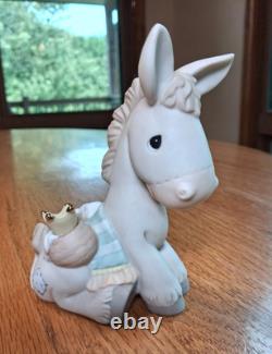 Precious Moments Come Let Us Adore Him 5- 6 Nativity Set & Boxes 17 pieces