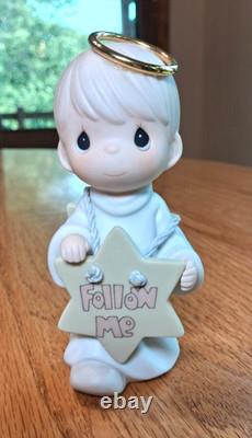 Precious Moments Come Let Us Adore Him 5- 6 Nativity Set & Boxes 17 pieces
