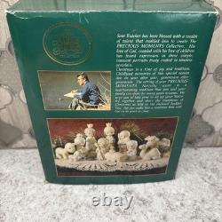 Precious Moments Come Let Us Adore Him Nativity Figurines 1982 Vintage E2395