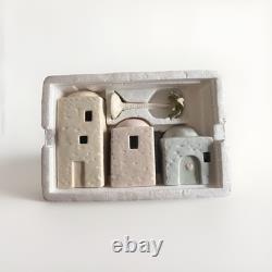Precious Moments Come Let Us Adore Him Nativity Set & Buildings E2387 E2395