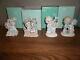 Precious Moments Complete Set Of 4 Chicago Cubs Mothers Day Exclusive Figurines