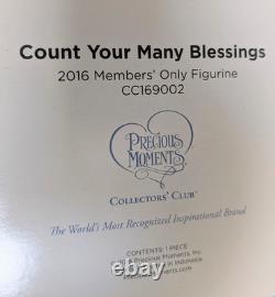 Precious Moments Count Your Many Blessings (CC169002) Members' Only RARE