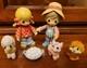 Precious Moments Country Lane Farmer Wife Animal Collection Set Of Six 2002 Rare