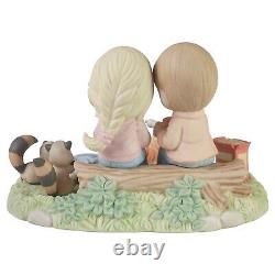 Precious Moments Couple Campfire Figurine S'mores Limited Edition 232005