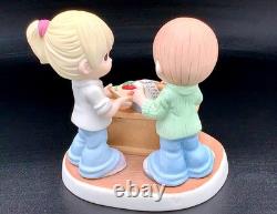 Precious Moments Couple Cooking Together