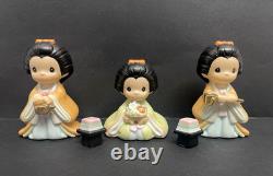 Precious Moments Courteous Service Figurines #79113 Mint in Box