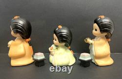 Precious Moments Courteous Service Figurines #79113 Mint in Box