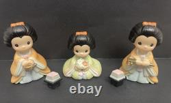 Precious Moments Courteous Service Figurines #79113 Mint in Box