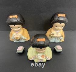 Precious Moments Courteous Service Figurines #79113 Mint in Box