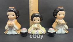 Precious Moments Courteous Service Figurines #79113 Mint in Box