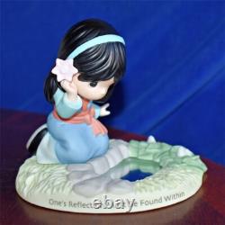 Precious Moments DISNEY MULAN ONE'S REFLECTION MUST BE FOUND WITHIN 181092