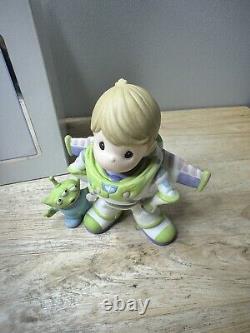 Precious Moments DISNEY TOY STORY BUZZ LIGHTYEAR TO INFINITY AND BEYOND withbox