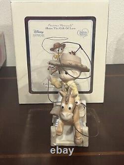 Precious Moments DISNEY TOY STORY RIDE LIKE THE WIND BULLSEYE 112020 Woody