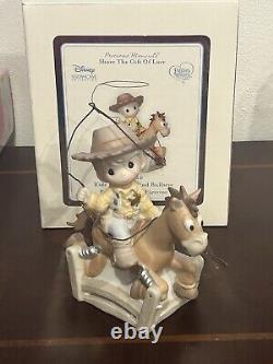 Precious Moments DISNEY TOY STORY RIDE LIKE THE WIND BULLSEYE 112020 Woody
