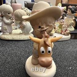 Precious Moments DISNEY TOY STORY WOODY Rounding Up A Gang Full Of Fun 920003