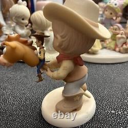 Precious Moments DISNEY TOY STORY WOODY Rounding Up A Gang Full Of Fun 920003