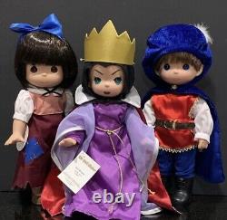 Precious Moments Disney 11 Doll Lot, Snow White and the Seven Dwarfs