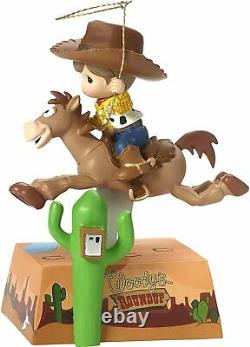 Precious Moments Disney 172060 Toy Story Woody Bullseye Figurine Musical NEW