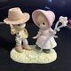 Precious Moments Disney 2012 Howdy Maan Vintage Statue Figurine Rare Collection
