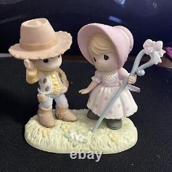 Precious Moments Disney 2012 Howdy Maan Vintage Statue Figurine Rare Collection