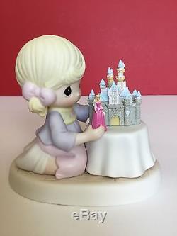 Precious Moments Disney A WORLD OF MY OWN Disneyland SIGNED BY SAM BUTCHER