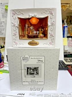 Precious Moments Disney Beauty and the Beast Belle Be Our Guest LED Music NEW