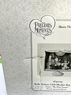 Precious Moments Disney Beauty and the Beast Belle Be Our Guest LED Music NEW