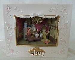 Precious Moments Disney Belle Be Our Guest Shadow Box Lights & Sound LED NEW