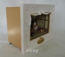 Precious Moments Disney Belle Be Our Guest Shadow Box Lights & Sound LED NEW