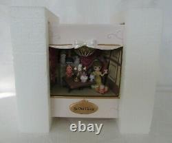 Precious Moments Disney Belle Be Our Guest Shadow Box Lights & Sound LED NEW