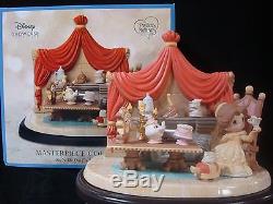 Precious Moments-Disney-Belle, Chip, & Mrs. Potts-Beauty And The Beast-$800 Val