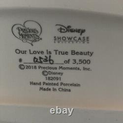 Precious Moments Disney Belle Our Love Is True Beauty LE #0536 Of 3,500