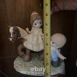 Precious Moments Disney Belle Our Love Is True Beauty LE #0536 Of 3,500